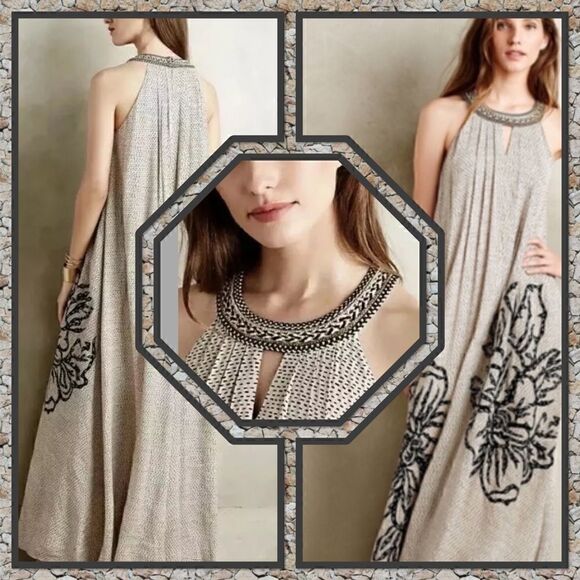 Anthropologie Ranna Gill Grandiflora Maxi Dress - Picture 2 of 5